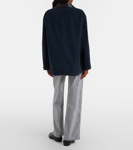 Pantalon ample Le Slim Palazzo rayé - Frame - Modalova