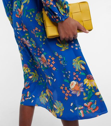 Robe midi Sydney à fleurs - Diane von Furstenberg - Modalova