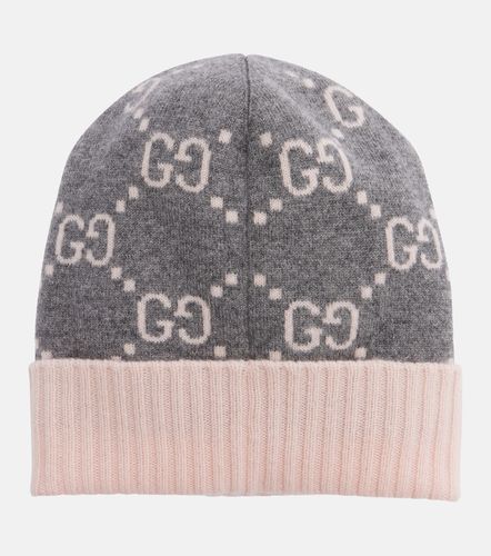 Bonnet GG en jacquard de cachemire - Gucci - Modalova