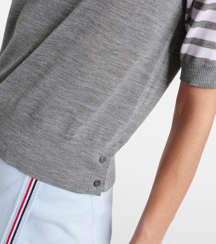 Pull 4-Bar en laine à col roulé - Thom Browne - Modalova