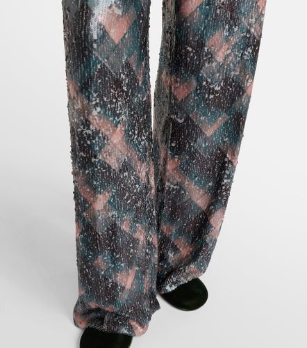 Pantalon palazzo à sequins - Dries Van Noten - Modalova
