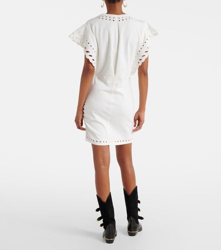Robe Orlane brodée en coton - Marant Etoile - Modalova