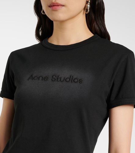 T-shirt en coton à logo - Acne Studios - Modalova