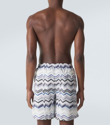 Missoni Short de bain Zigzag - Missoni - Modalova