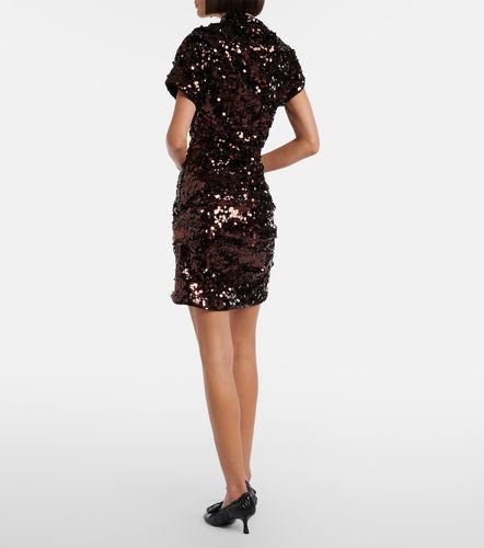 Ganni Robe asymétrique à sequins - Ganni - Modalova