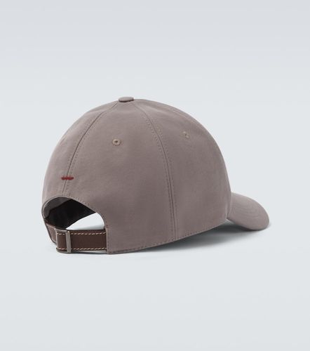 Casquette brodée en coton à logo - Brunello Cucinelli - Modalova