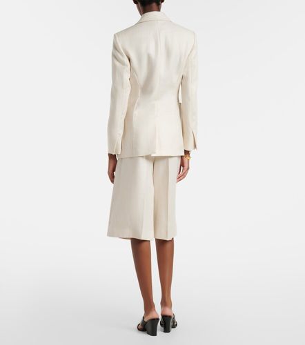 Max Mara Bermuda ample Kaki en lin - Max Mara - Modalova
