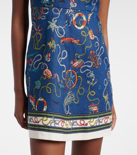 Alémais Robe Cove en lin imprimée - Alemais - Modalova