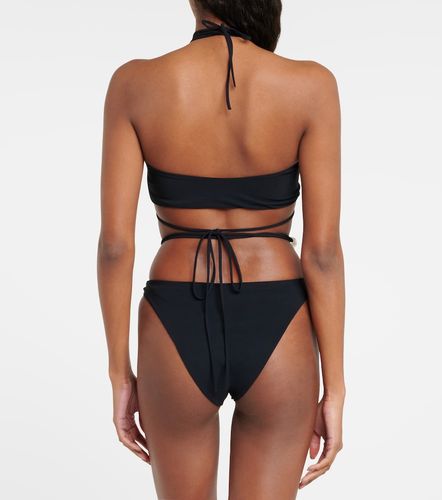 Haut de bikini bandeau à perles - Magda Butrym - Modalova