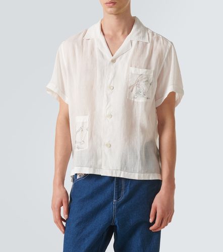 Chemise de bowling Skiers en lin - Bode - Modalova