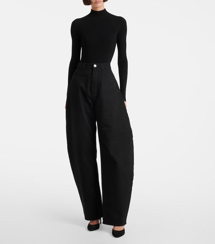 Alaïa Bottines 90 en daim - Alaia - Modalova