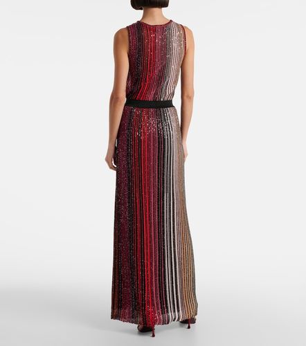 Missoni Jupe longue rayée en lamé - Missoni - Modalova