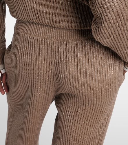 Pantalon ample en coton mélangé - Brunello Cucinelli - Modalova