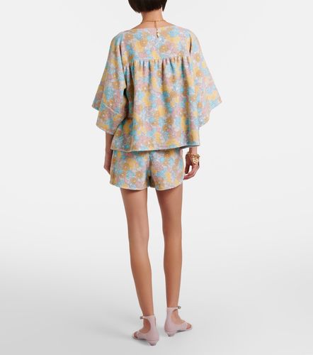 Chloé Short en coton à fleurs - Chloe - Modalova