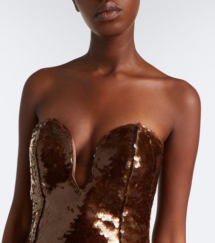 Robe longue bustier Pulse à sequins - The New Arrivals Ilkyaz Ozel - Modalova