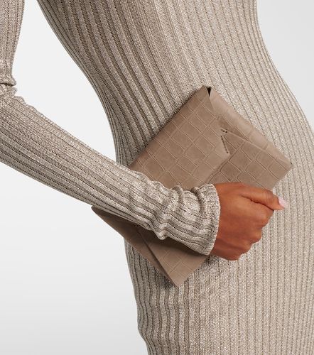 Robe longue Monoli en lamé - Brunello Cucinelli - Modalova