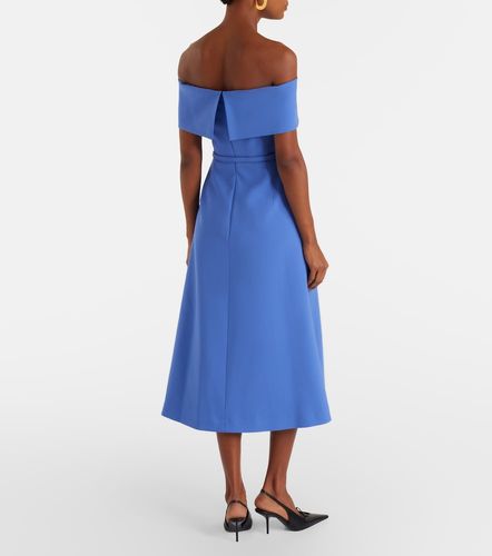 Robe midi en laine mélangée - Carolina Herrera - Modalova