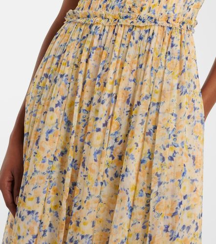 Robe longue Kasia en soie à fleurs - Ulla Johnson - Modalova