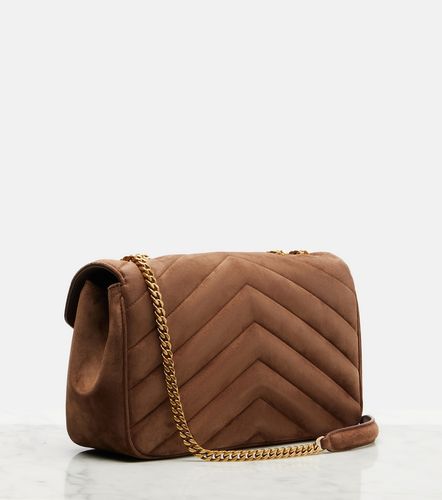 Sac Loulou Medium en daim - Saint Laurent - Modalova