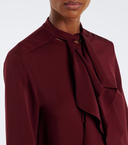 Blouse en soie à col lavallière - Max Mara - Modalova