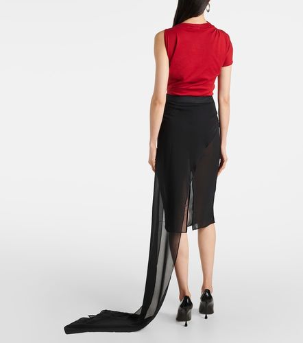 Didu Jupe midi en mousseline - Didu - Modalova