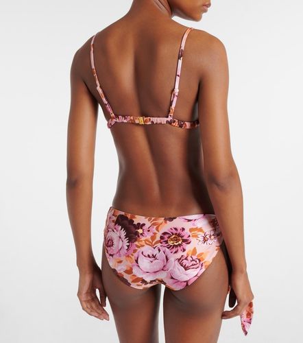 Chloé Haut de bikini à logo à fleurs - Chloe - Modalova