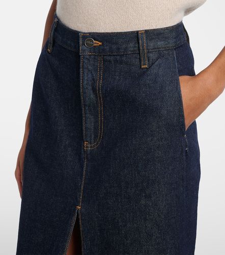 Khaite Jupe midi Anden en denim - Khaite - Modalova
