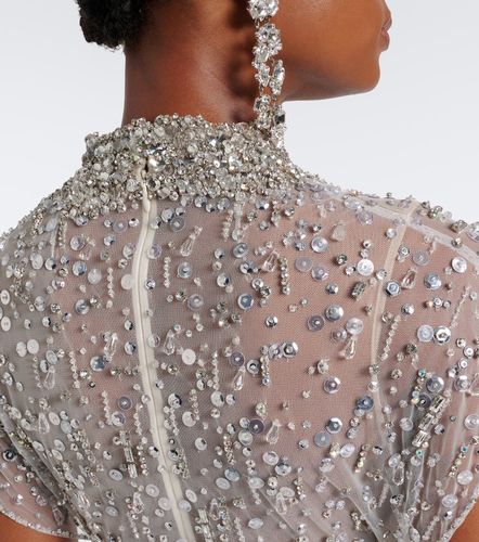 Robe longue Crystal Drop à ornements - Jenny Packham - Modalova