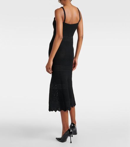 Self-Portrait Robe midi en crochet - Self-Portrait - Modalova