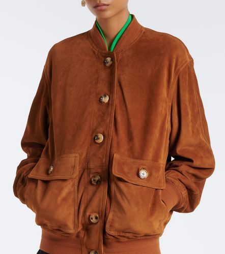 Veste bomber Caban en daim - Valentino - Modalova