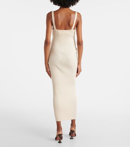 Robe midi en coton côtelé - Magda Butrym - Modalova