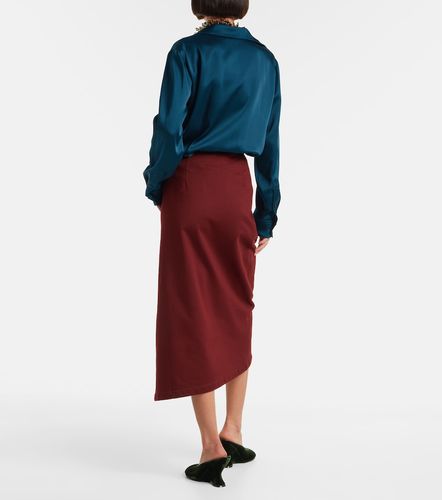 Dries Van Noten Jupe midi en coton - Dries Van Noten - Modalova