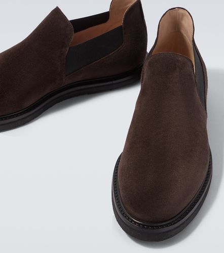 Chaussures slip-on Parker en daim - The Row - Modalova