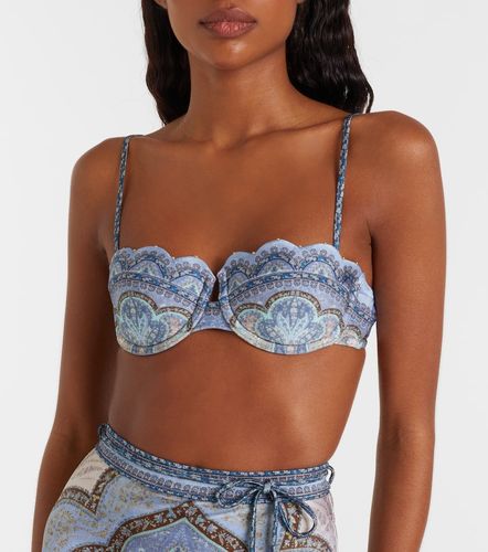 Haut de bikini Wanderlust imprimé - Zimmermann - Modalova