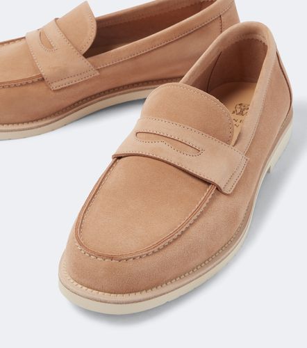 Mocassins en daim - Brunello Cucinelli - Modalova