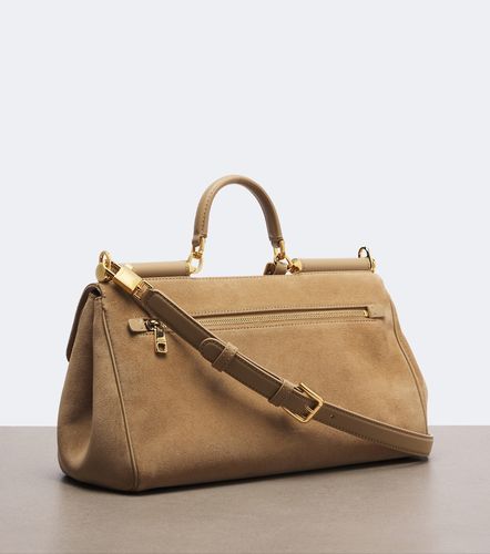 Sac My Sicily Medium en daim - Dolce&Gabbana - Modalova