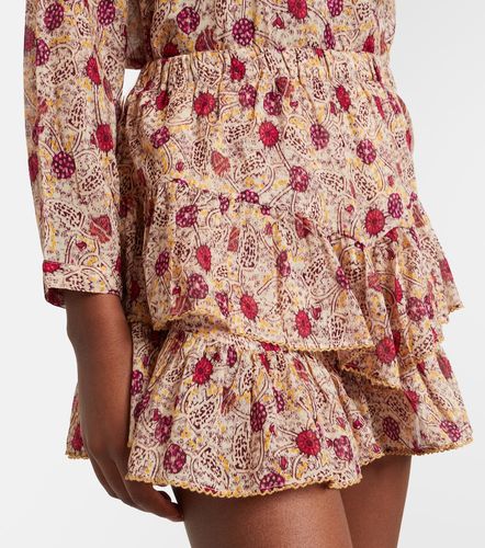 Short Jocadia en coton à fleurs - Marant Etoile - Modalova