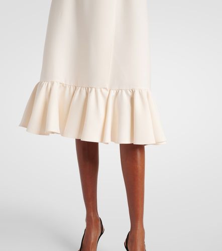Robe midi en Crêpe Couture - Valentino - Modalova