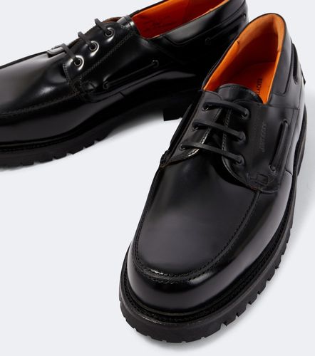 X Heinrich Dinkelack – Chaussures bateau en cuir - Junya Watanabe - Modalova
