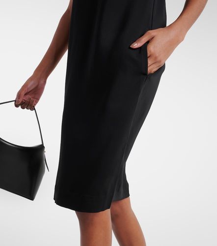 Toteme Robe midi en cady - Toteme - Modalova