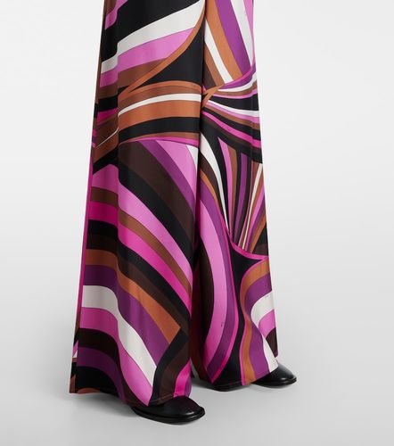 Pantalon ample Iride imprimé en soie - Pucci - Modalova