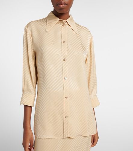 Chemise Interlocking G en soie - Gucci - Modalova