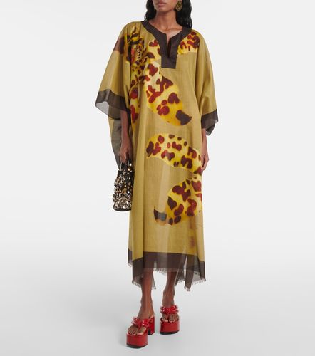 Mules 60 à plateforme en cuir verni - Dries Van Noten - Modalova