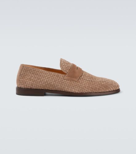 Mocassins en daim - Brunello Cucinelli - Modalova