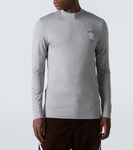 T-shirt de ski en soie mélangée - Brunello Cucinelli - Modalova
