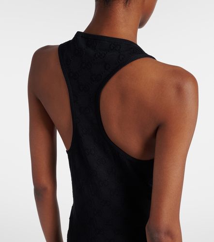Gucci Robe GG en crêpe - Gucci - Modalova