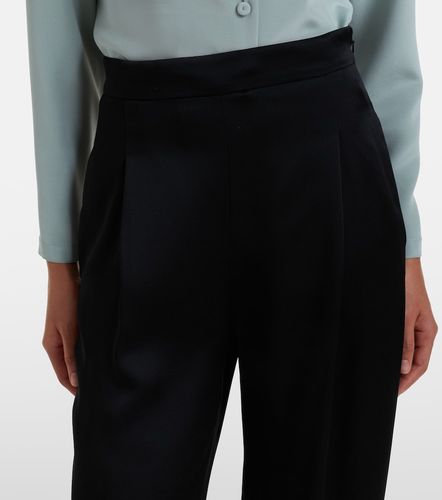 Pantalon ample en crêpe de satin - Max Mara - Modalova