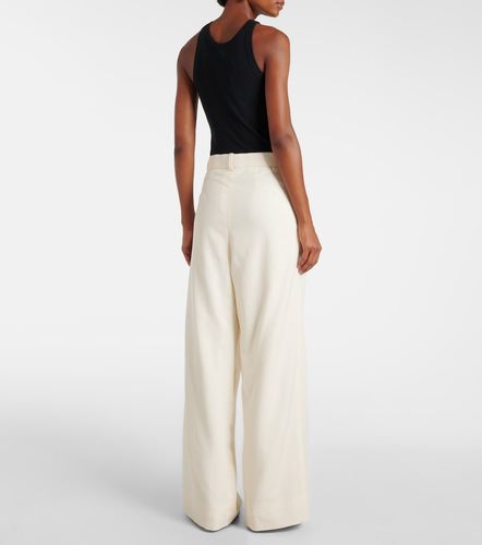 Pantalon ample à taille basse en laine - Wardrobe.NYC - Modalova