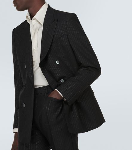 Blazer Atticus en mohair mélangé à rayures - Tom Ford - Modalova