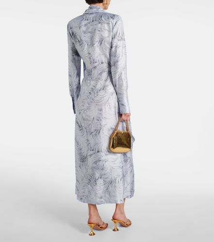 Robe longue en soie imprimée - Stella McCartney - Modalova